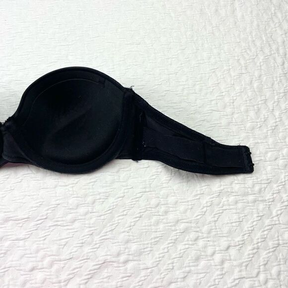 BUY 1 GET 1 FREE Bali 32c black strapless bra supportive - Picture 5 of 7